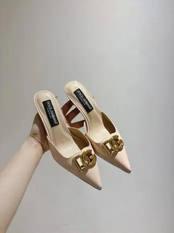 Genuine leather sole shoes women s leather shoes Replica Dolce Gabbana Womens Pumps and Heels