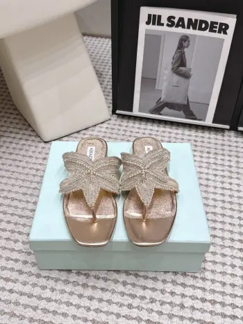Pineapple 26s star decorative sandals women s sandals Replica AQUAZZURA Womens Sandals and Slides