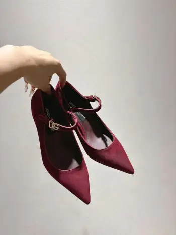 Genuine leather sole shoes women s leather shoes Replica Dolce Gabbana Womens Pumps and Heels