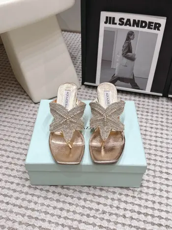 Pineapple 26s star decorative sandals women s sandals Replica AQUAZZURA Womens Sandals and Slides