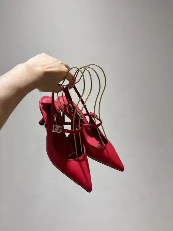 Genuine leather sole shoes women s leather shoes Replica Dolce Gabbana Womens Pumps and Heels