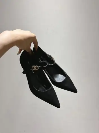 Genuine leather sole shoes women s leather shoes Replica Dolce Gabbana Womens Pumps and Heels