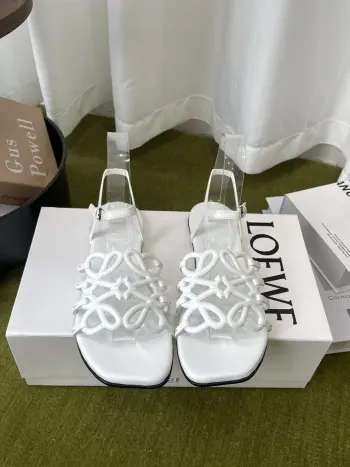 New Retro Style Beach Sandals Women s Sandals Replica Loewe Womens Sandals and Slides