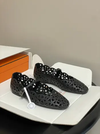 Ballet shoes Mary Jane flat shoes women s flats Replica Hermes Womens Loafers and Dress Shoes