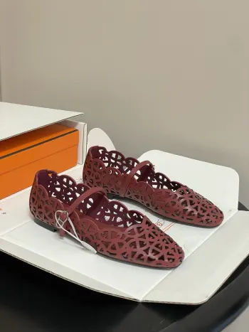 Ballet shoes Mary Jane flat shoes women s flats Replica Hermes Womens Loafers and Dress Shoes