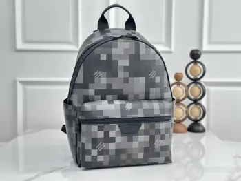 M28789 embossed cowhide leather backpack Replica Louis Vuitton backpacks