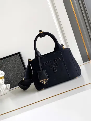 1BA038 Linen Canvas Gardener Bag Women s Crossbody Bag Replica Prada womens bags