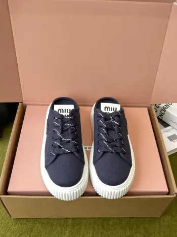 Spring and summer new mesh thick-soled biscuit shoes women s casual shoes Replica MIU MIU Womens Casual and Sneakers