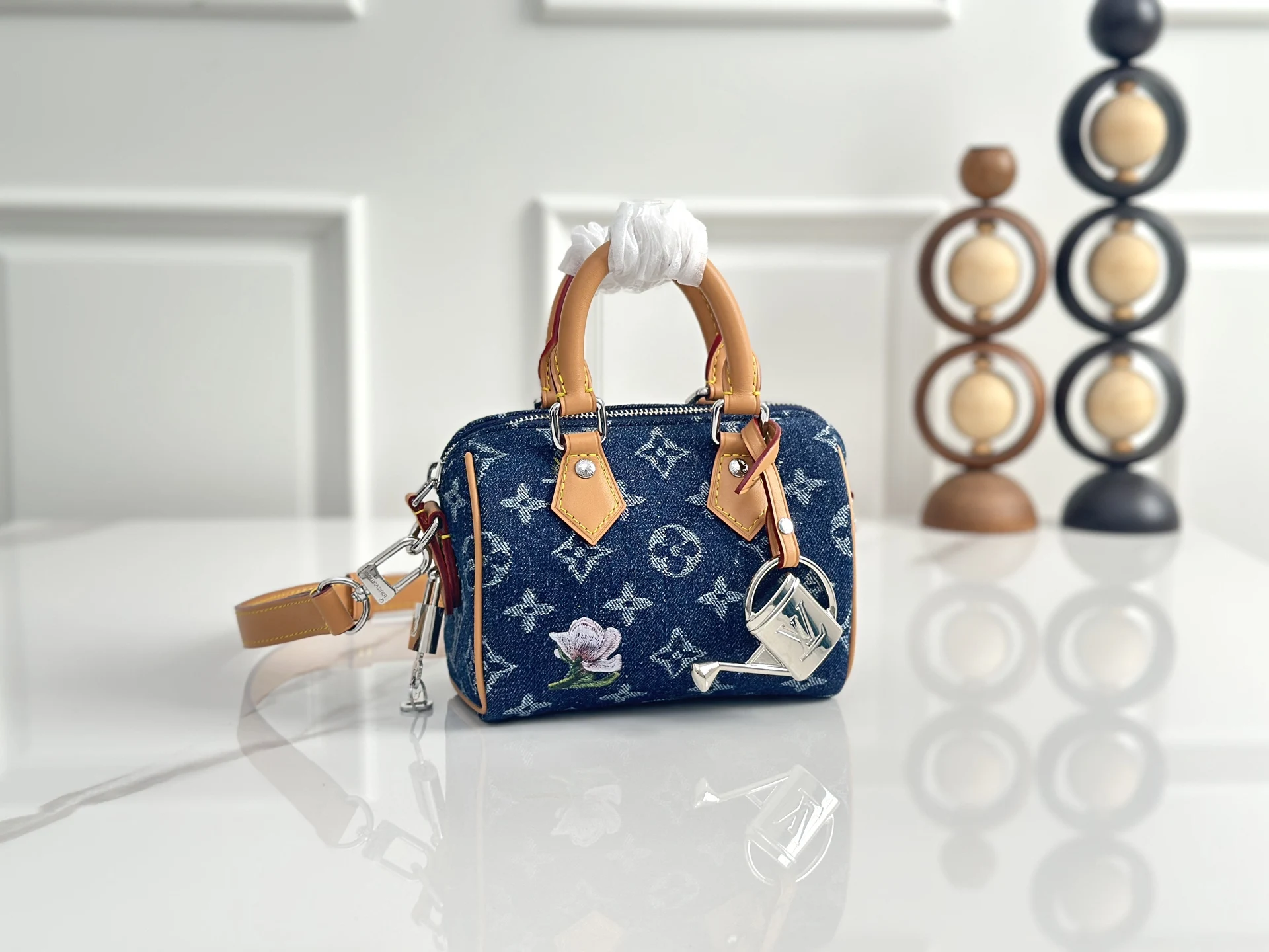 Louis Vuitton M27557 Blue Denim Pillow Bag Women s Crossbody Bag