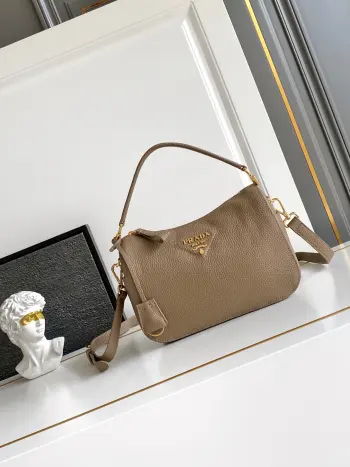 1BC277 Lychee Pattern Handbag Women s Crossbody Bag Replica Prada womens bags