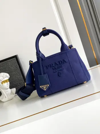 1BA038 Linen Canvas Gardener Bag Women s Crossbody Bag Replica Prada womens bags