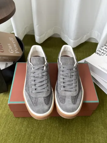 De Xun sports shoes couple s sports shoes Replica Loro Piana Mens Sneakers