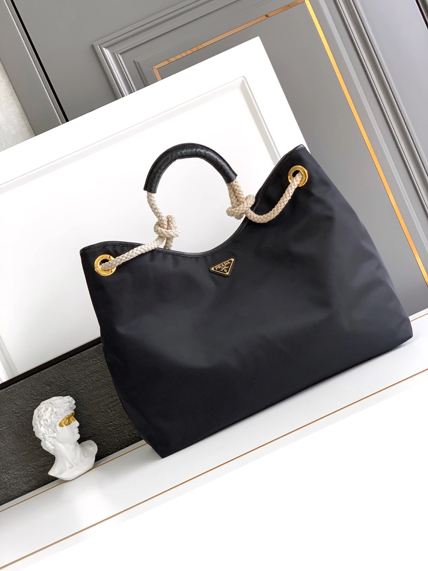 Prada 1BC244 New Tote Bag Large Shopping Bag Women s Handbag