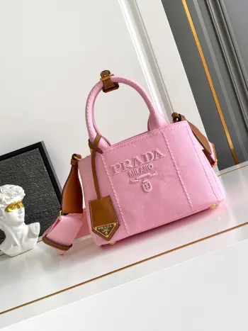 1BA038 Linen Canvas Gardener Bag Women s Crossbody Bag Replica Prada womens bags