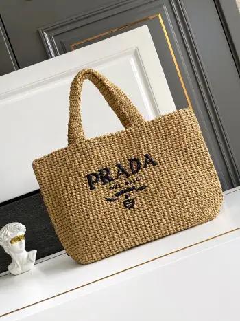 1BG392 Woven Tote Bag Women s Handbag Replica Prada womens bags