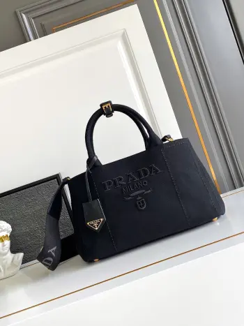 1BG554 Linen Canvas Gardener Bag Women s Crossbody Bag Replica Prada womens bags