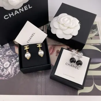 216844 Fragrant Large Double C Lantern Sleeve Earrings Replica Chanel Earrings