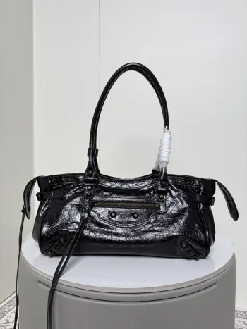 188013 Horizontal Motorcycle Bag Women s Shoulder Bag Replica Balenciaga womens bags