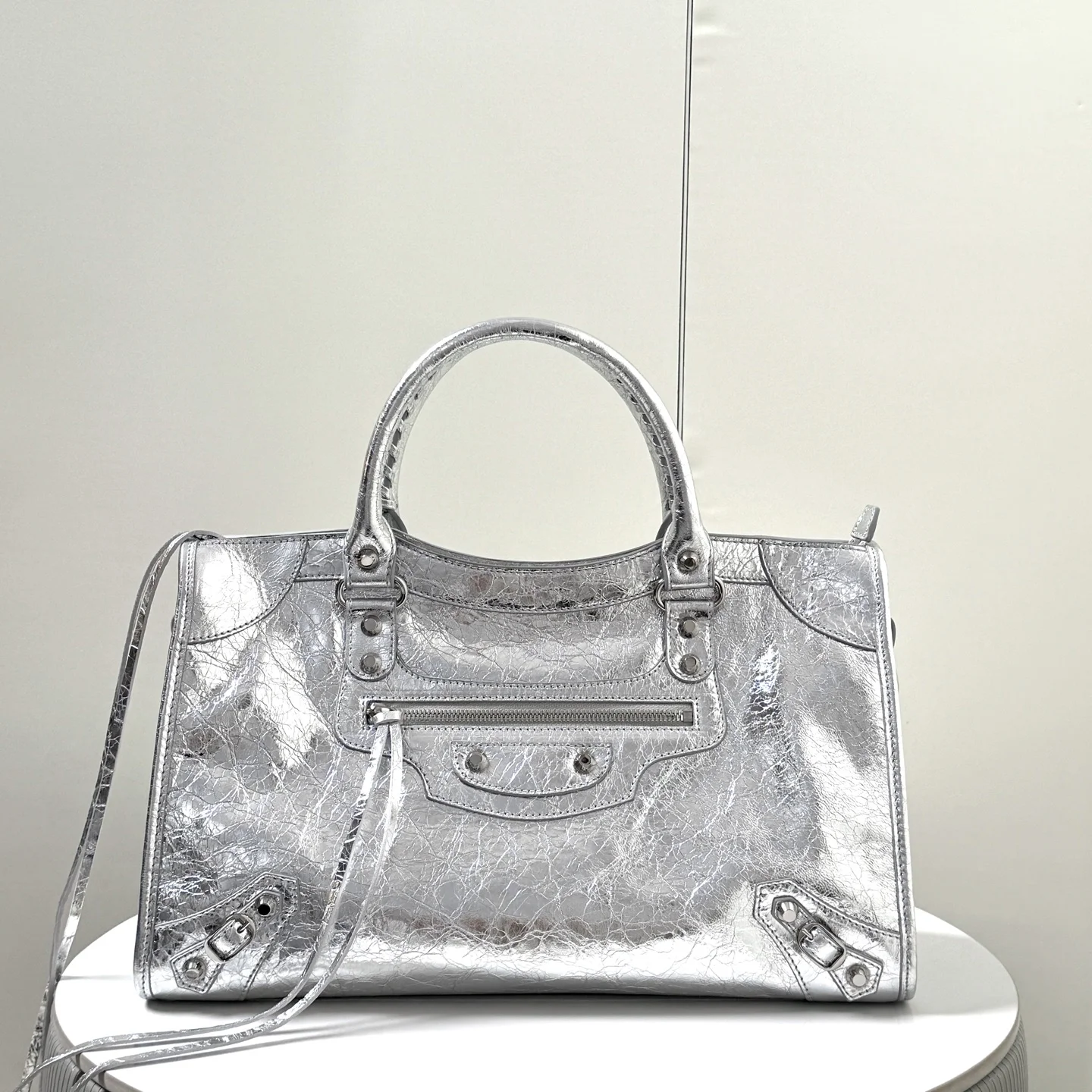 Balenciaga 188052 New Large Motorcycle Bag Women s Crossbody Bag