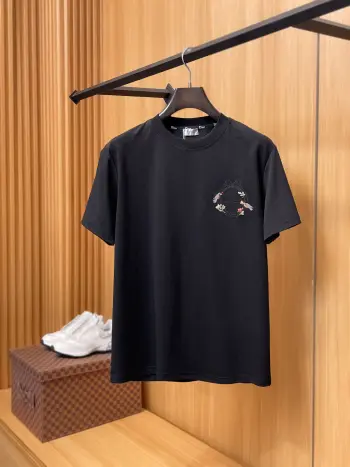 New Short Sleeve Round Neck T-Shirt Men s T-Shirt Replica Dior Tshirts and Polos
