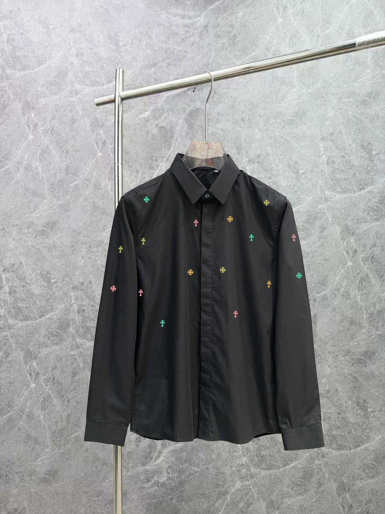 Chrome Heart New Men s Short Sleeve Shirt