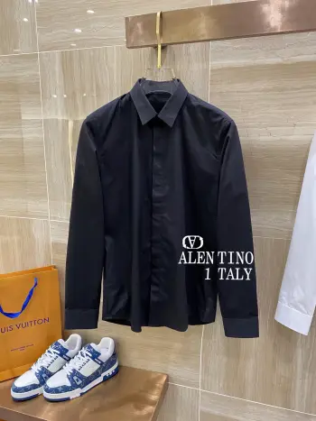 New Men s Short Sleeve Shirt Replica Valentino Garavani Shirts