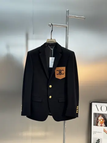 新款休闲西服外套 高仿赛琳西服/西装