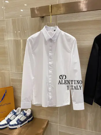 New Men s Short Sleeve Shirt Replica Valentino Garavani Shirts