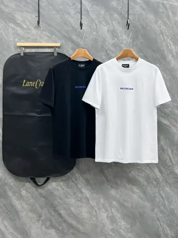 Latest short-sleeve round-neck T-shirt Replica Balenciaga Tshirts and Polos