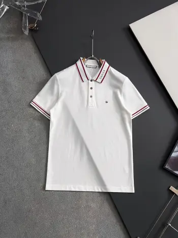 Spring and summer new men s short-sleeve Polo shirt Replica Gucci Tshirts and Polos