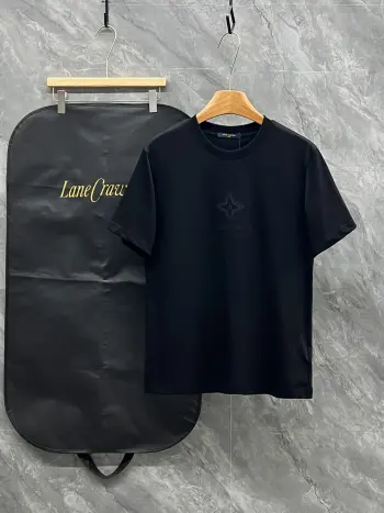 6 Latest Couple Short Sleeve T-Shirts Replica Louis Vuitton Tshirts and Polos