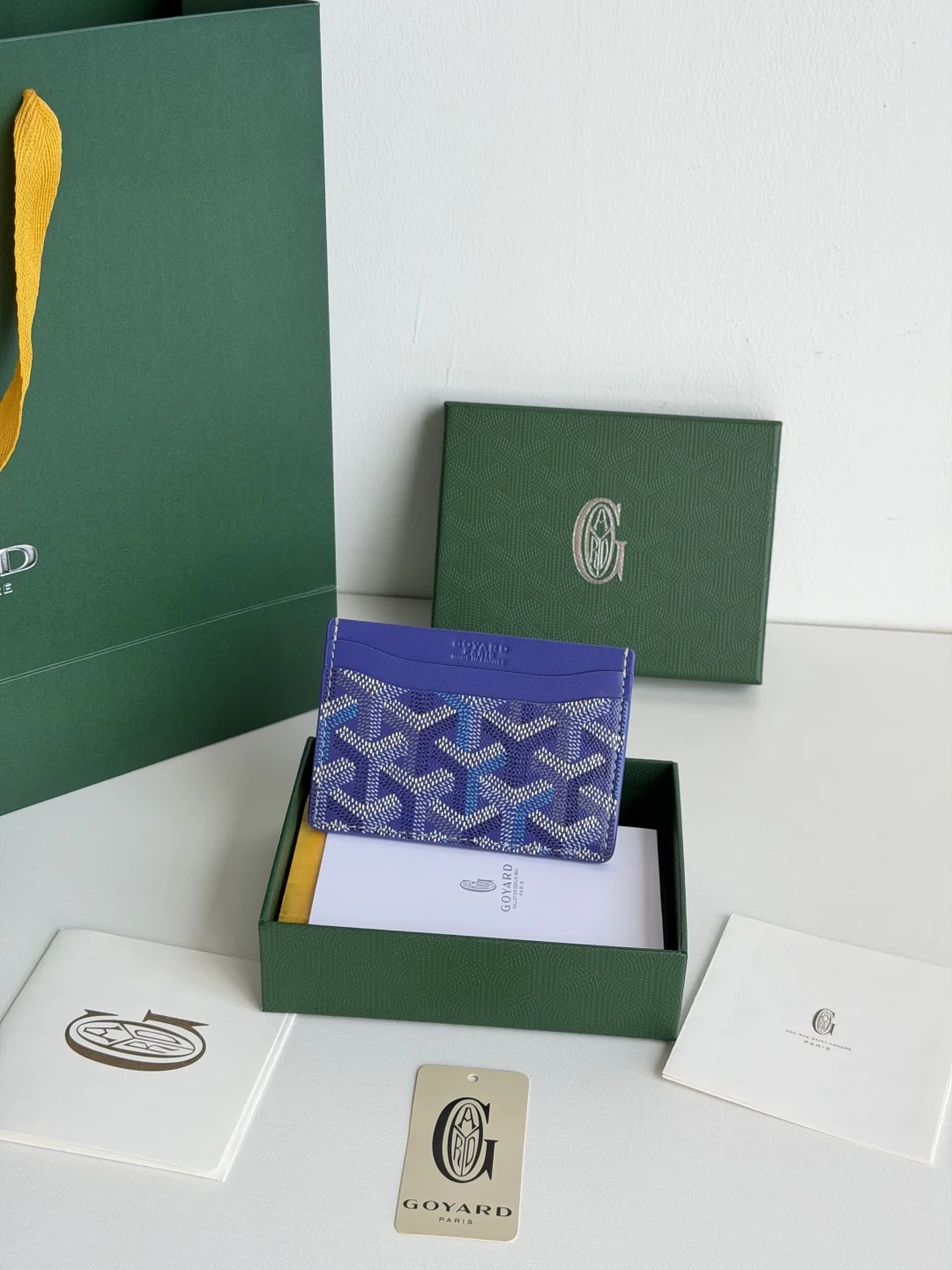 Goyard 3301 Compact Card Holder Wallet Goyard 3301 Compact Card Holder Wallet