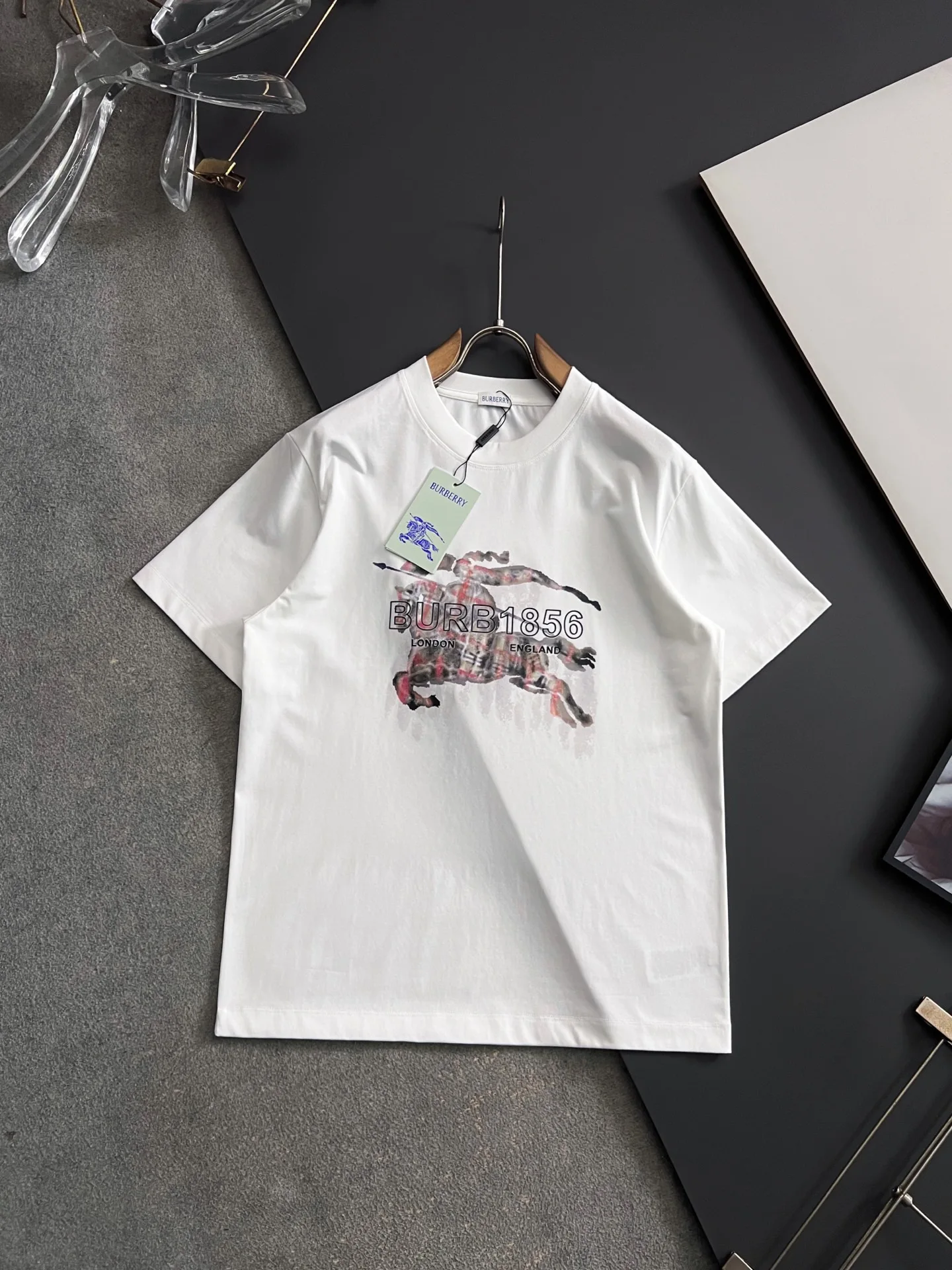 Burberry High Support Antibacterial Sorona Technology Cool Cotton T-Shirt Burberry High Support Antibacterial Sorona Technology Cool Cotton T-Shirt