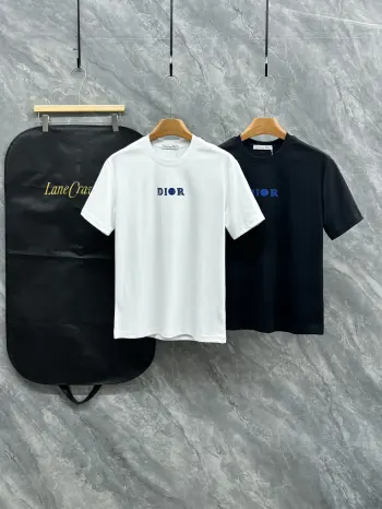 Latest short-sleeve round-neck T-shirt Replica Dior Tshirts and Polos