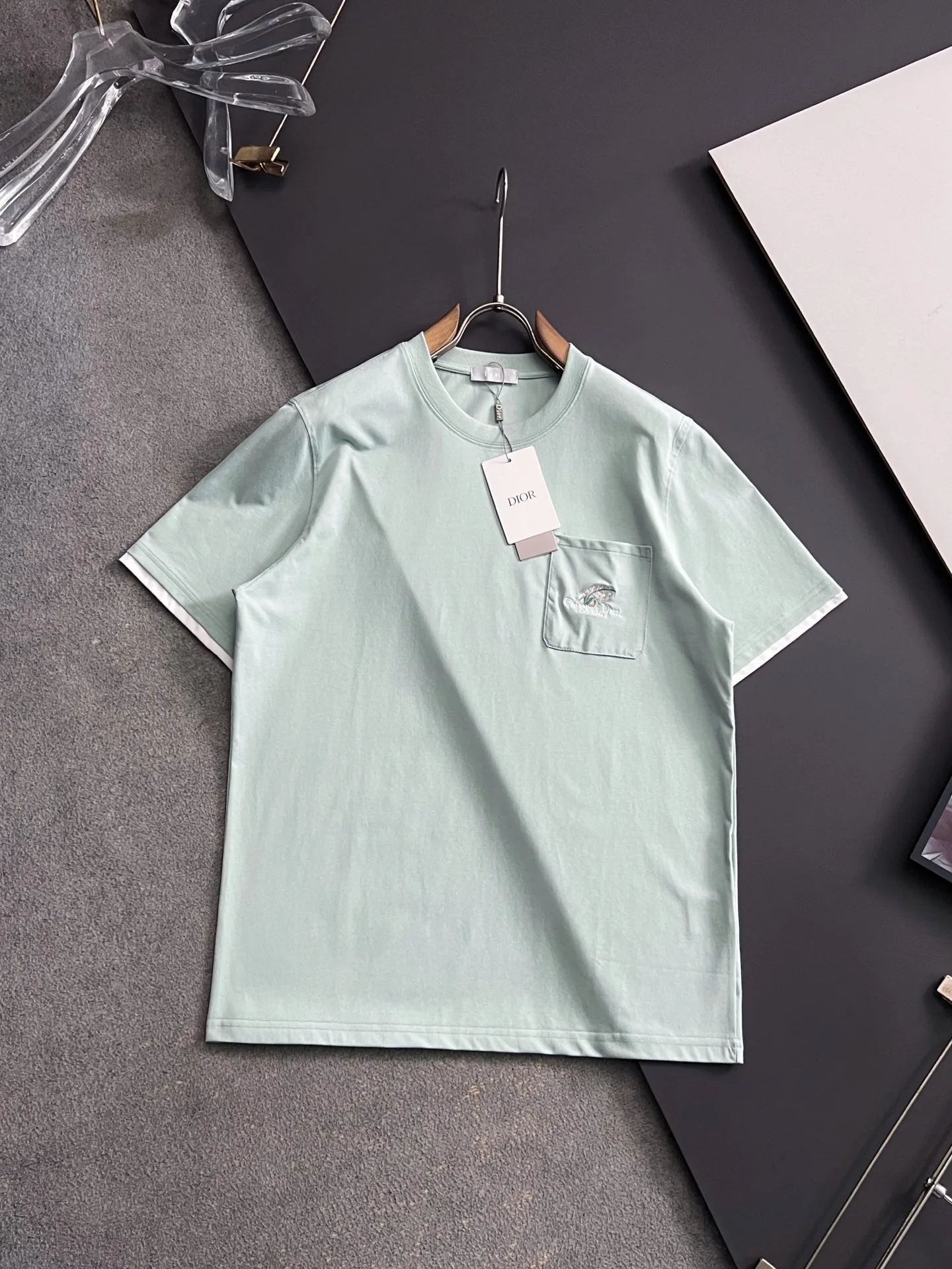 Dior Latest short-sleeve round-neck T-shirt Dior Latest short-sleeve round-neck T-shirt