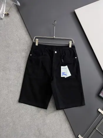 Spring and summer silk linen casual shorts Replica Burberry Shorts and Swimwear