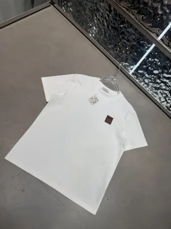 Comfortable Ice Feel Cotton New Short Sleeve T-Shirt Replica Loewe Tshirts and Polos