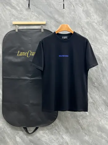 Latest short-sleeve round-neck T-shirt Replica Balenciaga Tshirts and Polos