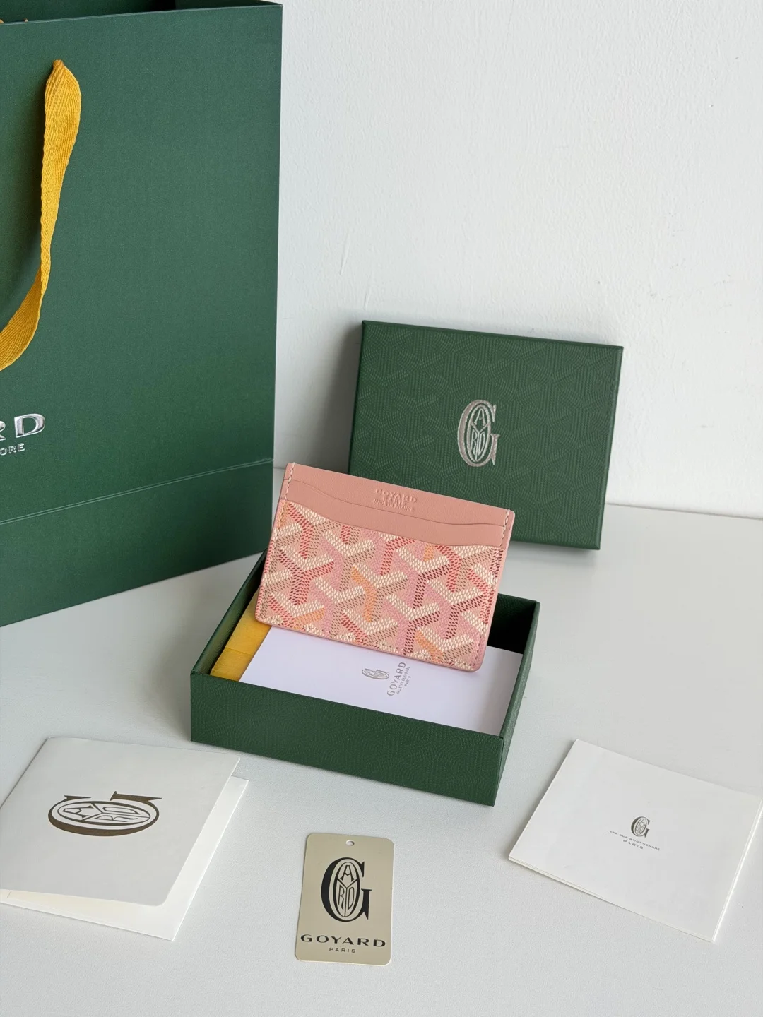 Goyard 3301 Compact Card Holder Wallet Goyard 3301 Compact Card Holder Wallet