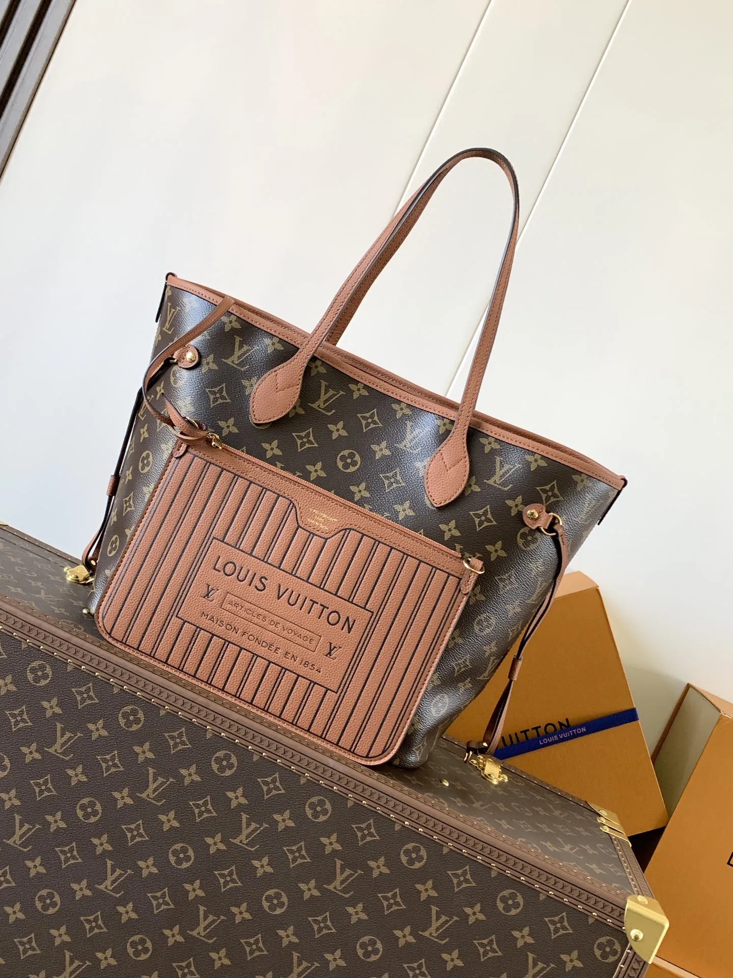 Louis Vuitton M12061 Canvas Grain Leather Handbag Women s Shoulder Bag Louis Vuitton M12061 Canvas Grain Leather Handbag Women s Shoulder Bag