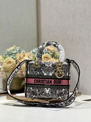 9027 Milk White Constellation Embroidered Lady Di Bag Women s Crossbody Bag Replica Dior womens bags