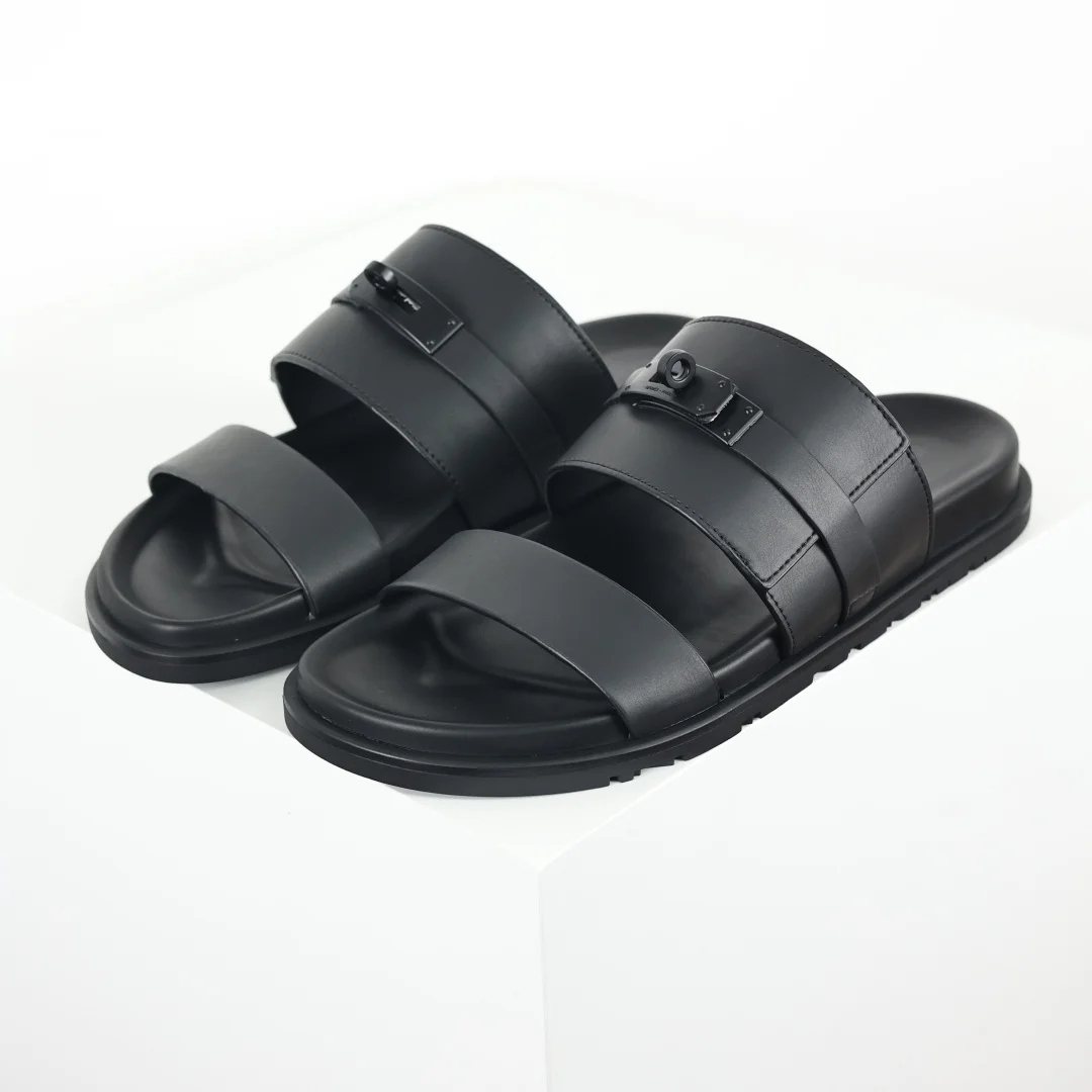Hermes Cross-woven strap flip-flops men s sandals Hermes Cross-woven strap flip-flops men s sandals
