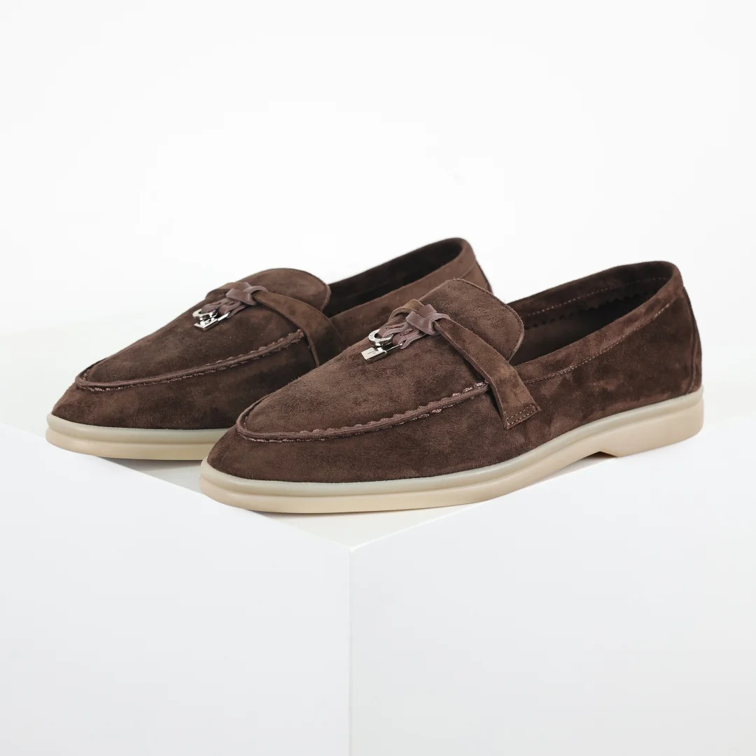 Loro Piana Suede Casual Shoes for Women Loro Piana Suede Casual Shoes for Women