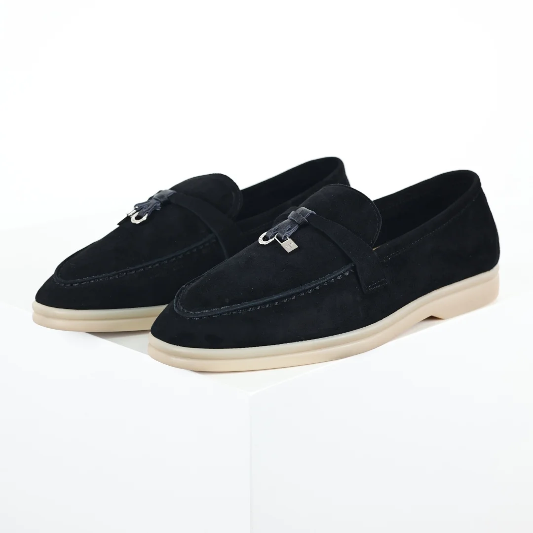 Loro Piana Suede Casual Shoes for Women Loro Piana Suede Casual Shoes for Women