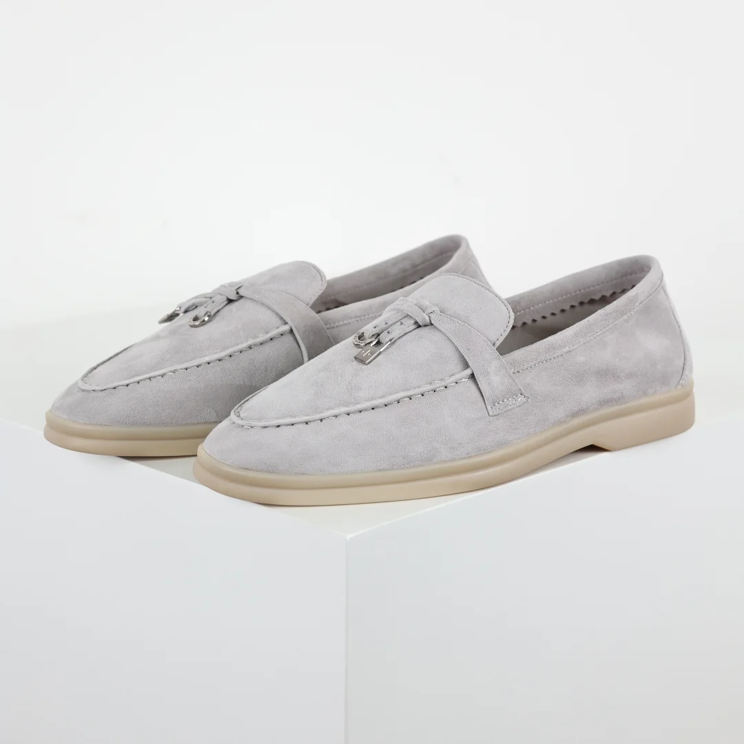 Loro Piana Suede Casual Shoes for Women Loro Piana Suede Casual Shoes for Women