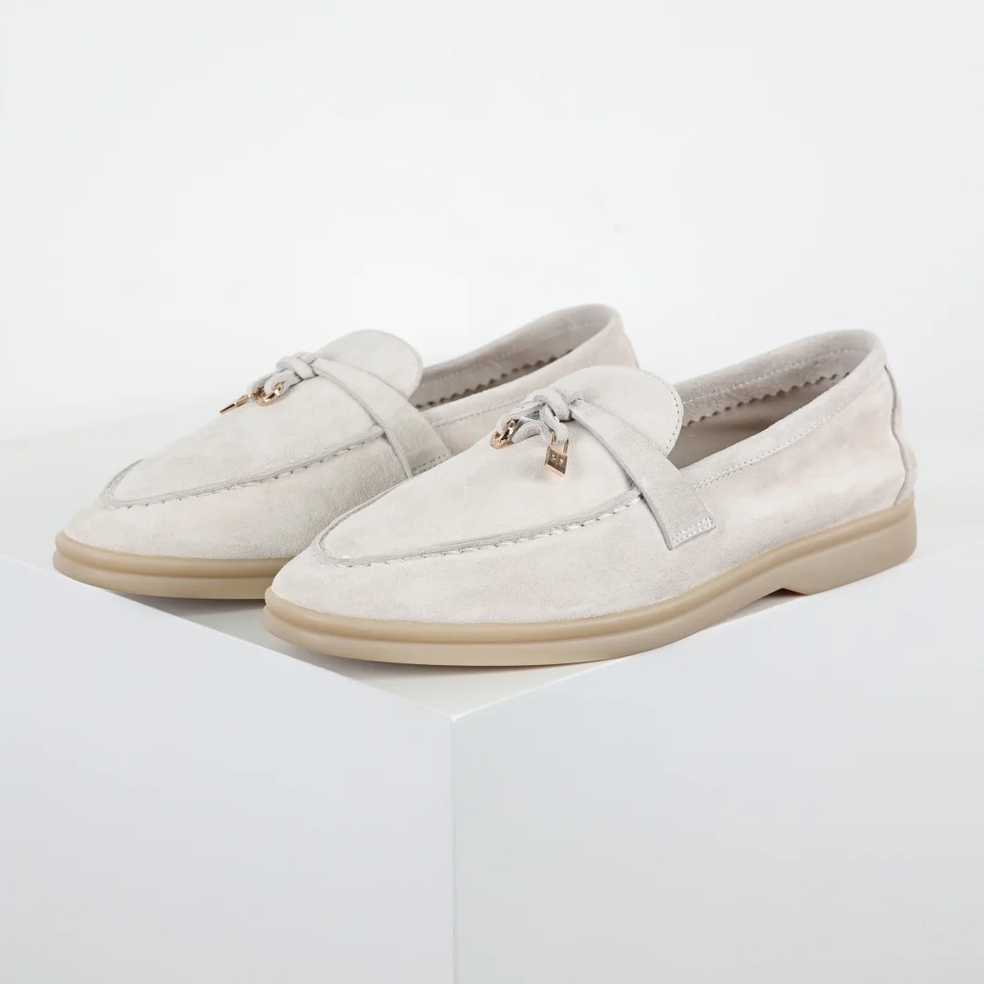 Loro Piana Suede Casual Shoes for Women Loro Piana Suede Casual Shoes for Women