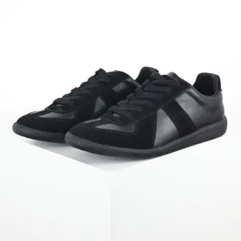 Imported plain grain calfskin sports shoes, couple s sports shoes. Replica Maison Margiela Mens Sneakers