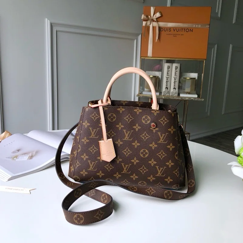 Louis Vuitton M41055 Small Canvas Handbag Women s Crossbody Bag Louis Vuitton M41055 Small Canvas Handbag Women s Crossbody Bag